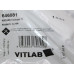 Цилиндр мерный VITLAB, 10 мл, класс B, синяя шкала, PP (Артикул 646081)